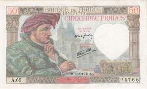 50 Francs 1941